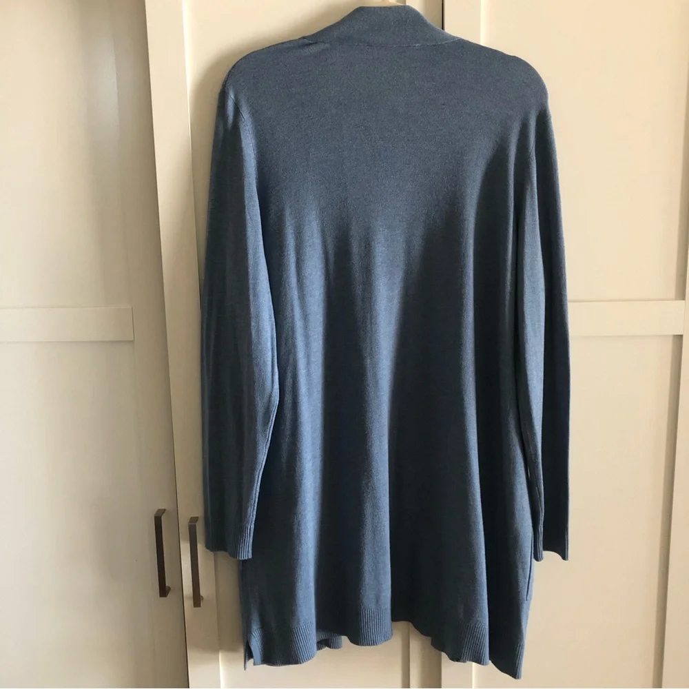 3/$20 Cleo Light Blue Cardigan Sweater NWOT - Picture 6 of 8